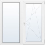 REHAU EURO DESIGN поворотно-відкидне