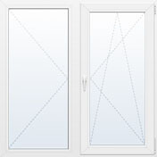 REHAU EURO DESIGN поворотно-відкидне